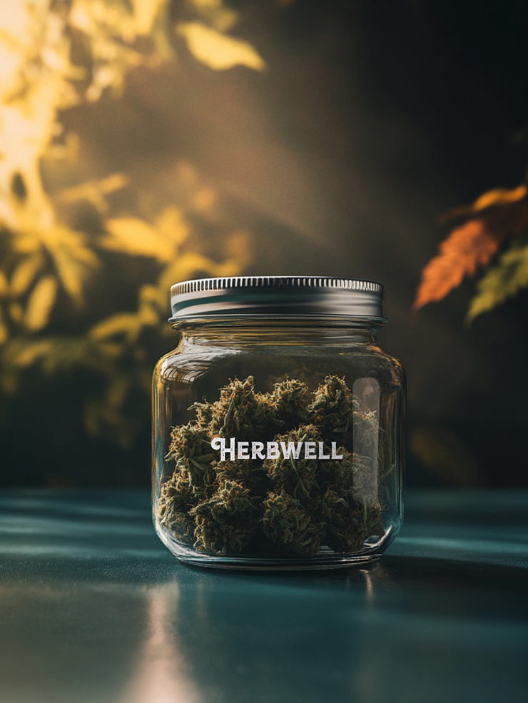 Herbwell Cannabis jar